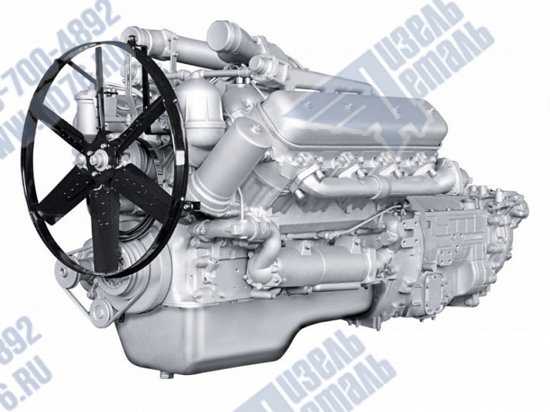 238ДЕ2-1000032 Двигатель ЯМЗ 238ДЕ2 с КП и сцеплением 16 комплектации